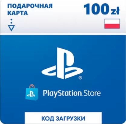 Пополнение кошелька Playstation Store Польша 100 ZL  | GameKeySoft