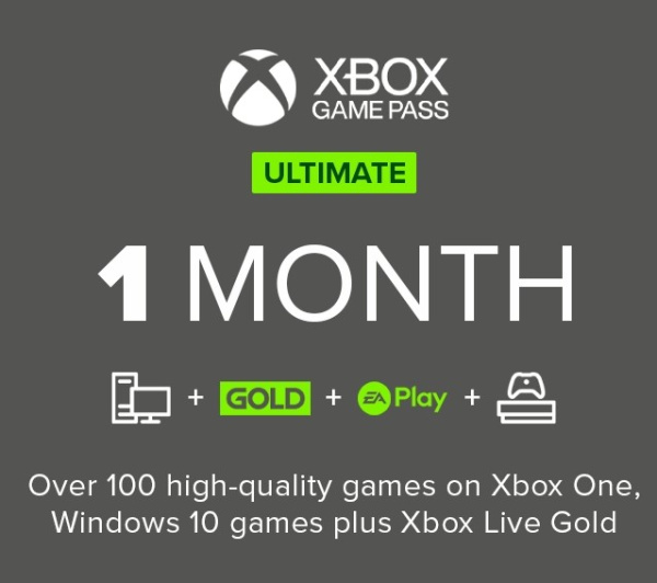 Подписка Xbox Game Pass Ultimate на 1 месяц  | GameKeySoft