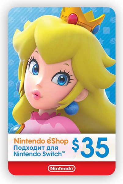 Карта оплаты Nintendo eShop на 35 USD  | GameKeySoft
