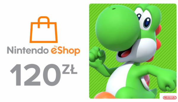 Карта оплаты Nintendo eShop 120 zl Польша (PLN)  | GameKeySoft