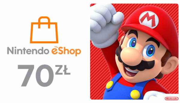 Карта оплаты Nintendo eShop 70 zl Польша (PLN)  | GameKeySoft