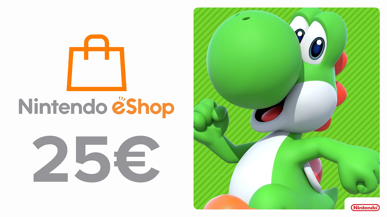 Карта оплаты Nintendo eShop на 25 EUR Евро