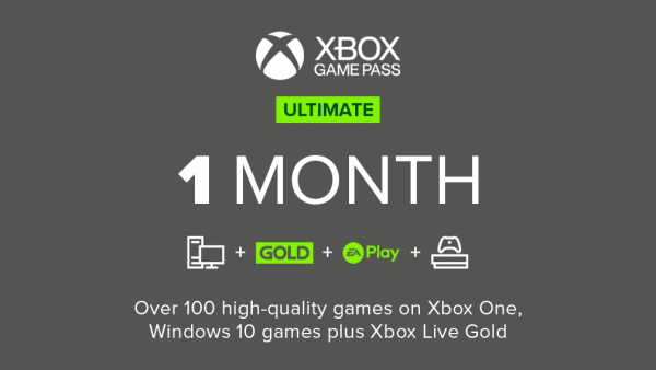 Подписка Xbox Game Pass Ultimate на 1 месяц  | GameKeySoft